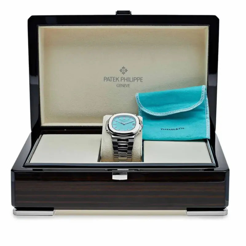 Patek Philippe 'Tiffany & Co.' Mostrador Azul