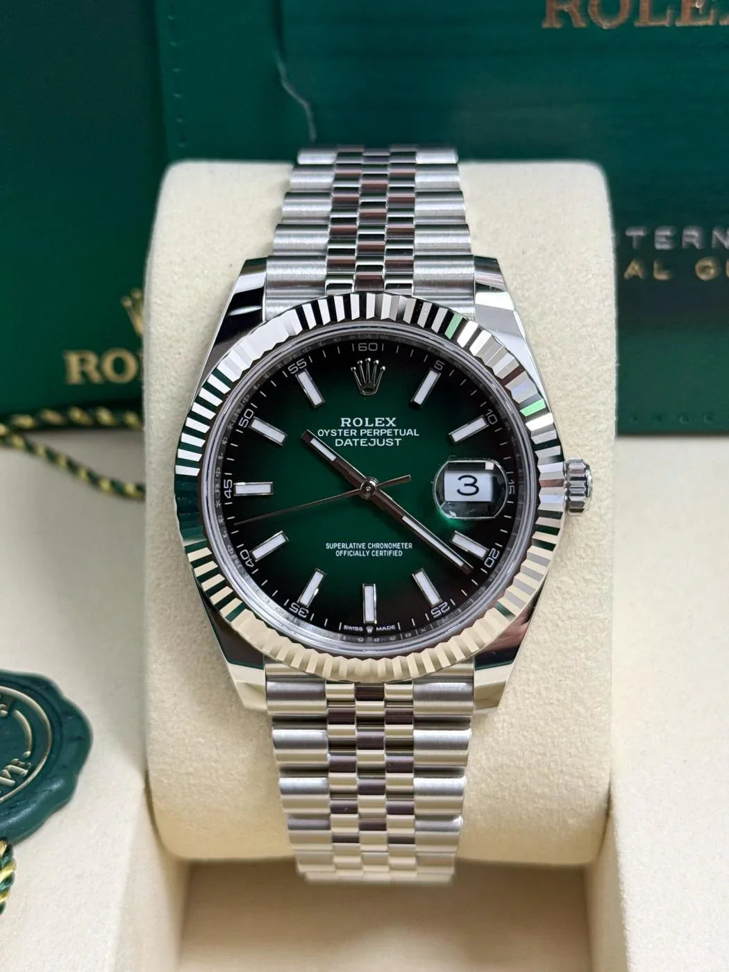 Rolex Datejust Green Ombre / Jubilee - Lançamento 2026