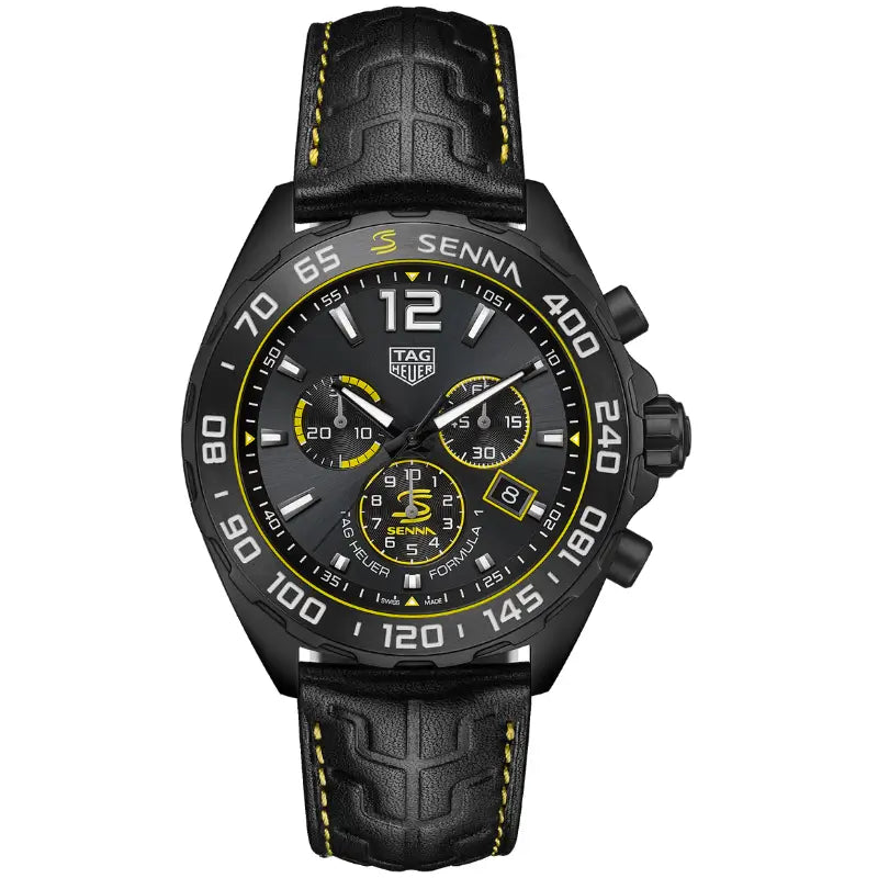 TAG Heuer Formula 1 Chronograph Black - Edição Especial Senna