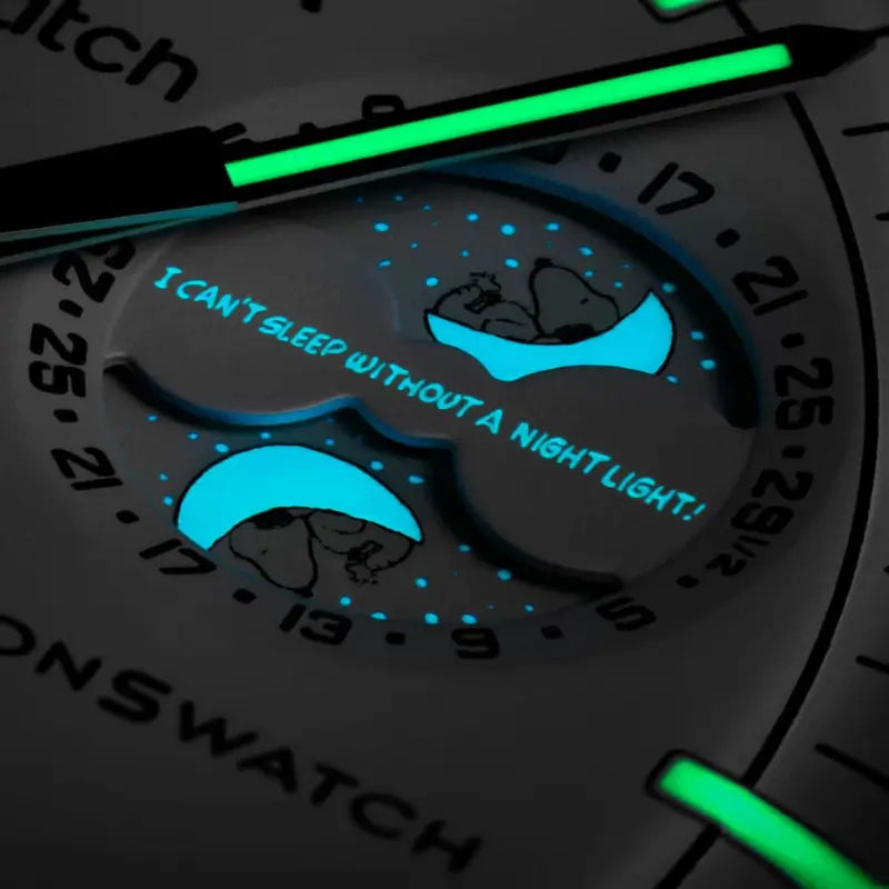 Relógio Missão à Fase Lunar - Lua Cheia