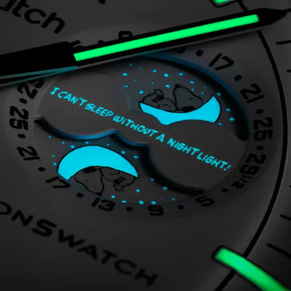 Relógio Missão à Fase Lunar - Lua Cheia