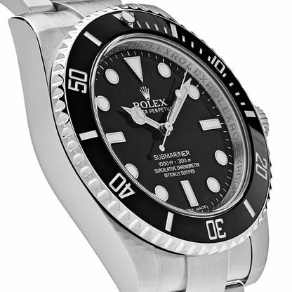 Submariner No Date Mostrador Preto