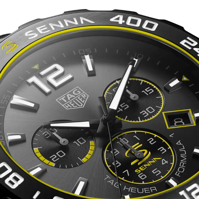 TAG Heuer Formula 1 Chronograph Black - Edição Especial Senna
