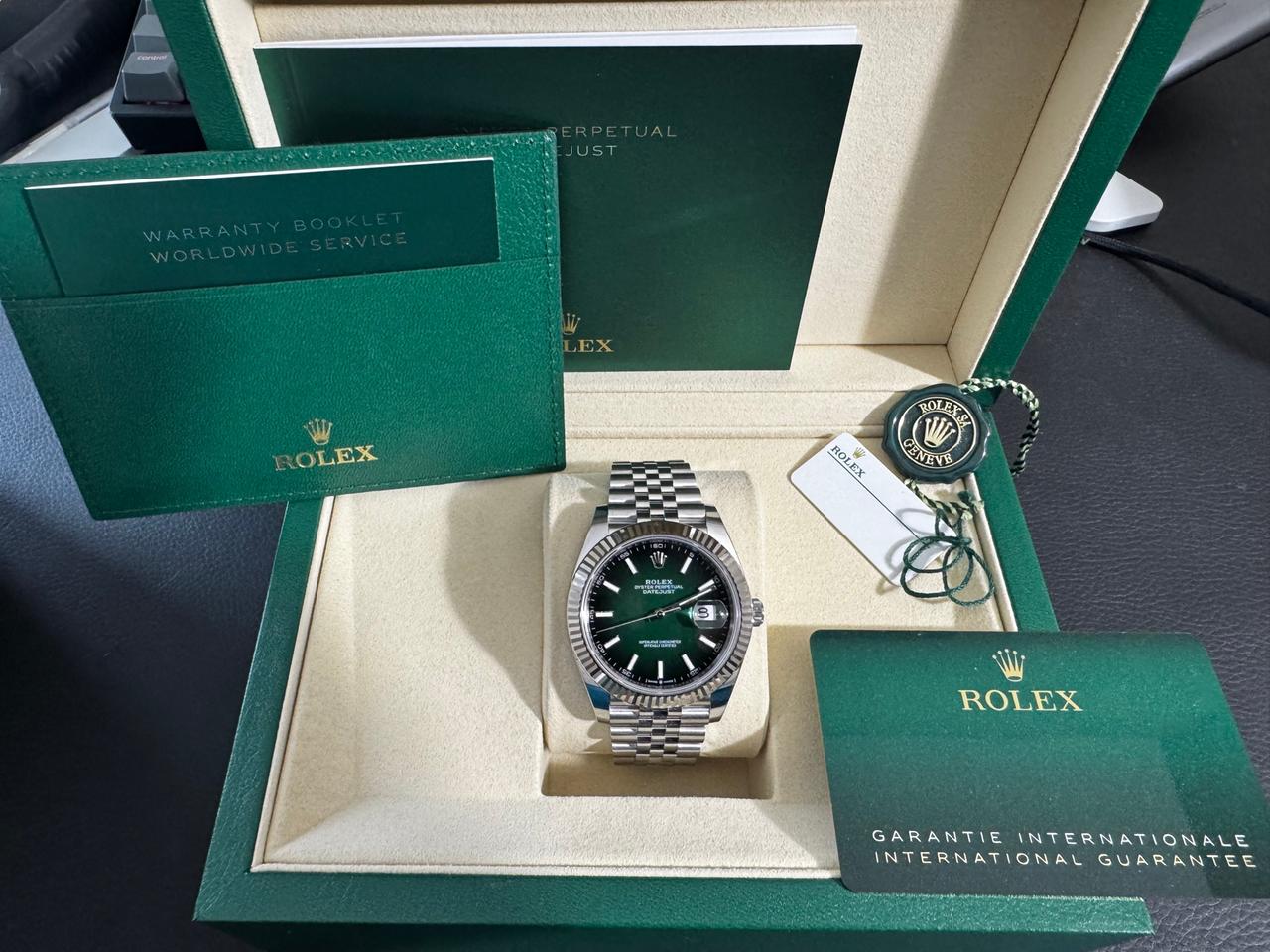 Rolex Datejust Green Ombre / Jubilee - Lançamento 2026